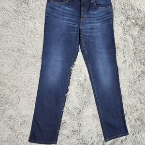 Indigo Women's Straight Leg Jeans